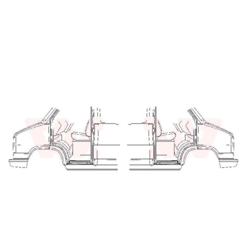 Set schweller links rechts - set,