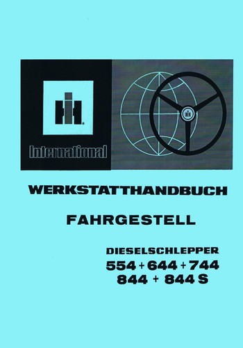 Werkstatthandbuch fahrgestell - werkstatthandbuch,