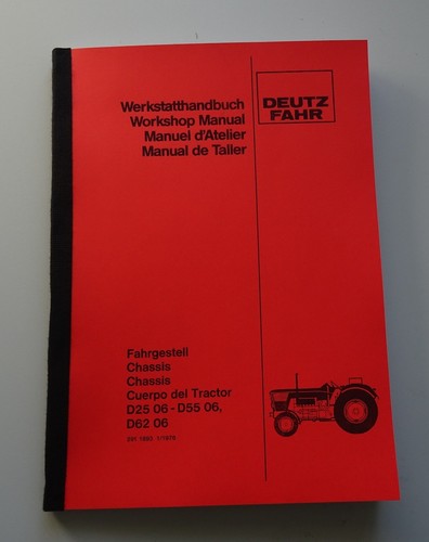 Werkstatthandbuch fahrgestell - werkstatthandbuch,